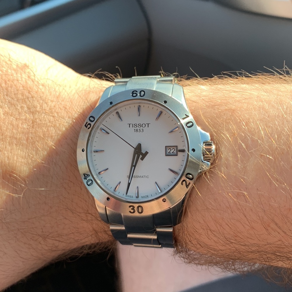 Tissot V8 Classical Silver Men's Watch